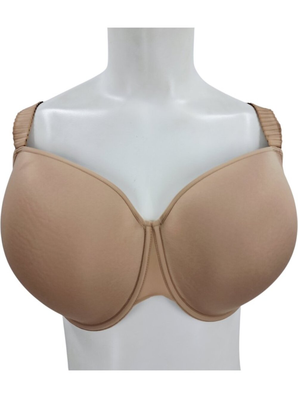 ThirdLove 24/7 Classic T-Shirt Bra Size 36H Beige Underwire Lined Adjustable